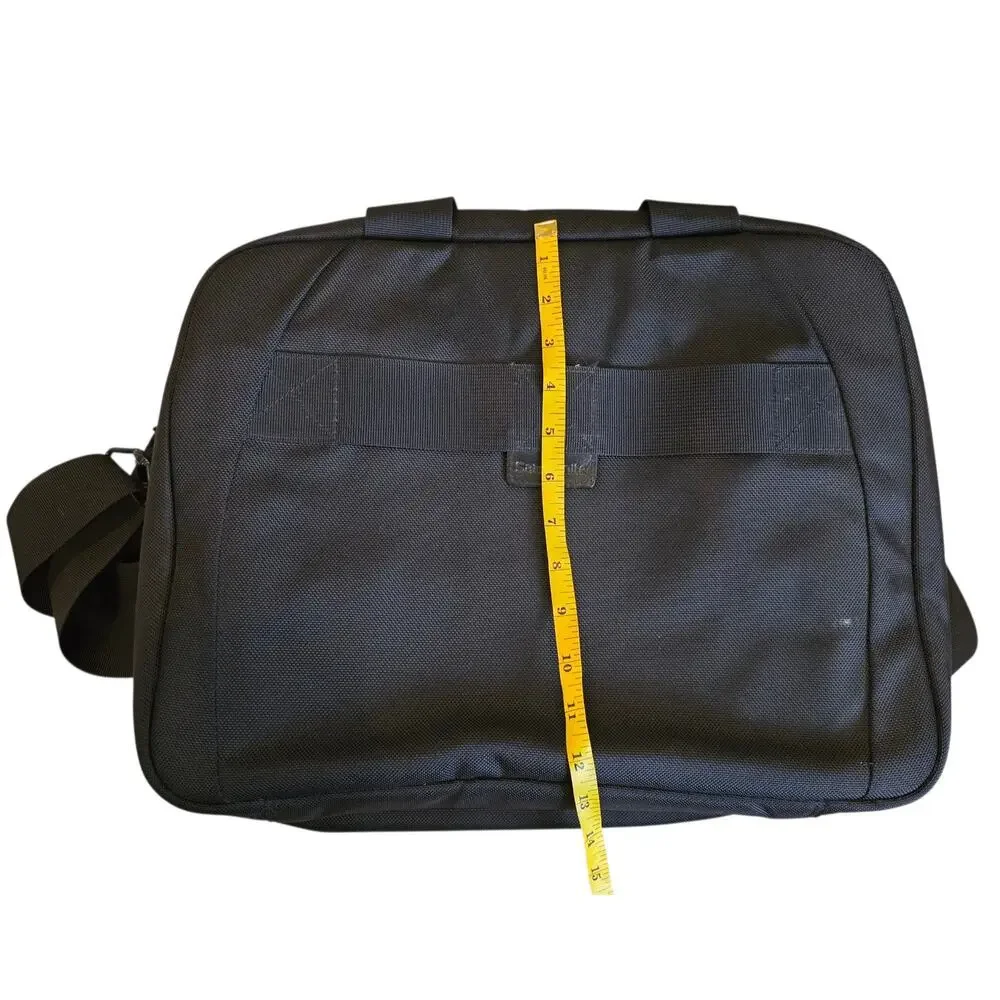 Samsonite Pro A Series Nylon Laptop Briefcase Black Adjustable Shoulder Strap